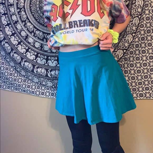 Blue skater skirt - Picture 3 of 3